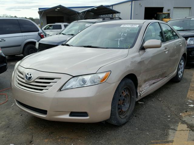 4T1BE46K19U271158 - 2009 TOYOTA CAMRY BASE GOLD photo 2