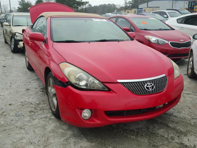 4T1FA38P26U073555 - 2006 TOYOTA CAMRY SOLA RED photo 1