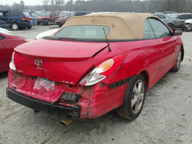 4T1FA38P26U073555 - 2006 TOYOTA CAMRY SOLA RED photo 9