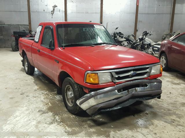 1FTCR14U9VPB12879 - 1997 FORD RANGER SUP RED photo 1