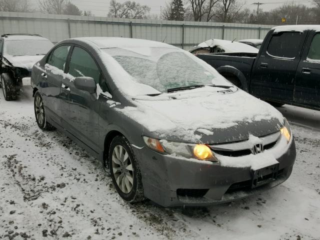 2HGFA1F9XAH514603 - 2010 HONDA CIVIC EXL GRAY photo 1