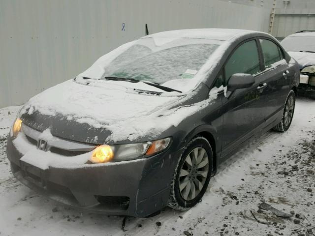 2HGFA1F9XAH514603 - 2010 HONDA CIVIC EXL 灰色 照片 2