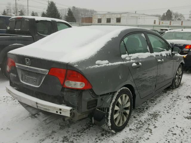 2HGFA1F9XAH514603 - 2010 HONDA CIVIC EXL 灰色 照片 4