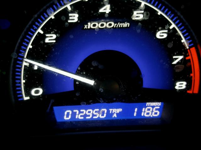 2HGFA1F9XAH514603 - 2010 HONDA CIVIC EXL 灰色 照片 8