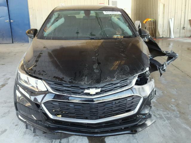 1G1BE5SM5G7284954 - 2016 CHEVROLET CRUZE LT BLACK photo 10