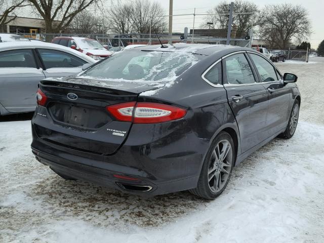 3FA6P0K99DR140450 - 2013 FORD FUSION TIT BLACK photo 4