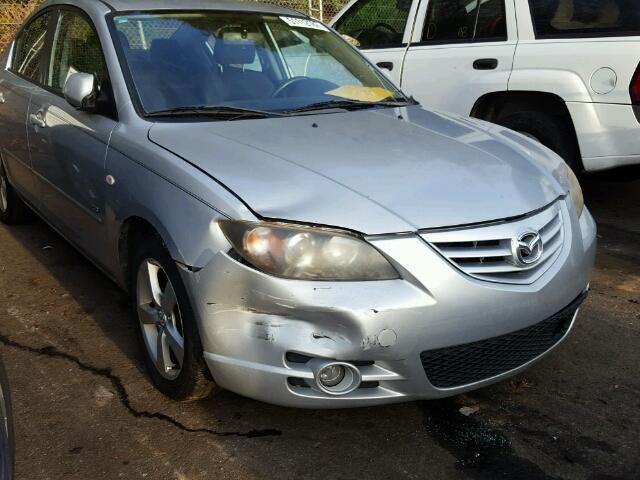 JM1BK323761489057 - 2006 MAZDA 3 S SILVER photo 9