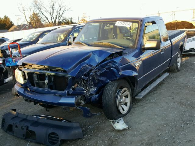 1FTYR44U28PA05748 - 2008 FORD RANGER SUP BLUE photo 2