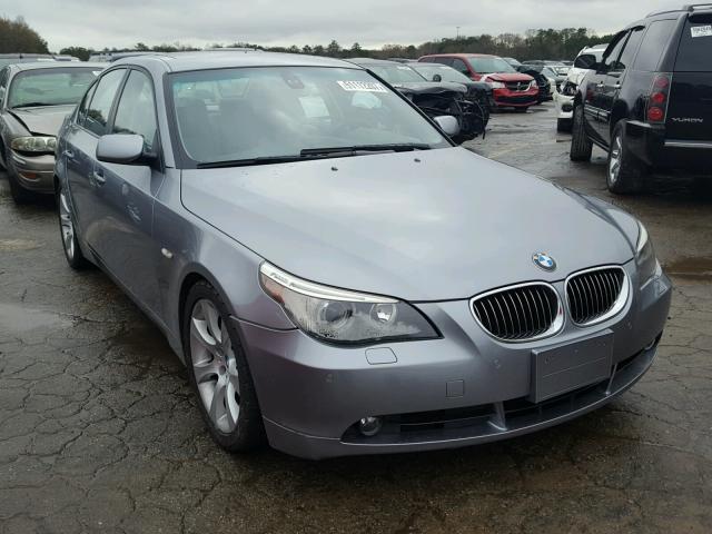 WBANB53517CP05206 - 2007 BMW 550 I SILVER photo 1