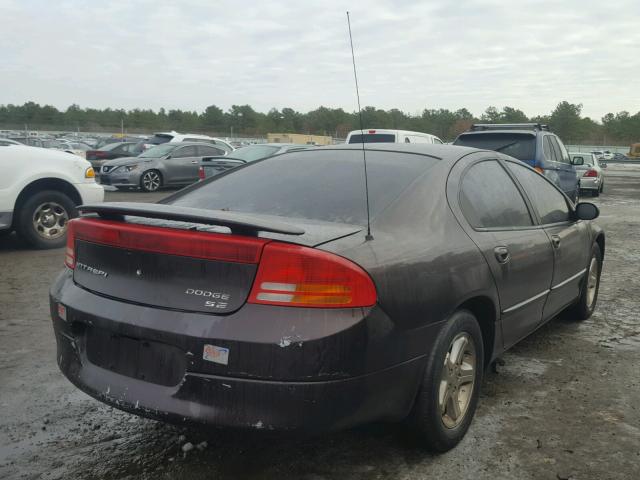 2B3AD56MX3H554454 - 2003 DODGE INTREPID E PURPLE photo 4