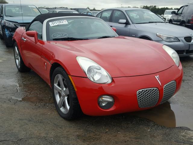 1G2MC35BX8Y129966 - 2008 PONTIAC SOLSTICE RED photo 1