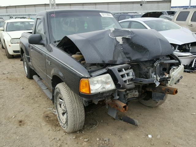 1FTYR10D02PB66515 - 2002 FORD RANGER BLACK photo 1