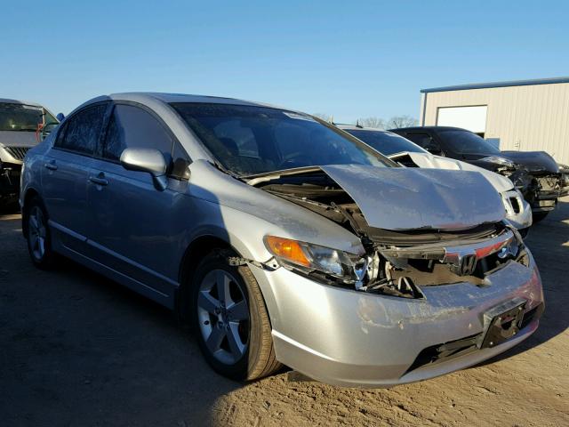 1HGFA16828L031059 - 2008 HONDA CIVIC EX SILVER photo 1