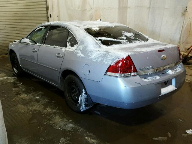 2G1WB58K069184192 - 2006 CHEVROLET IMPALA LS BLUE photo 3