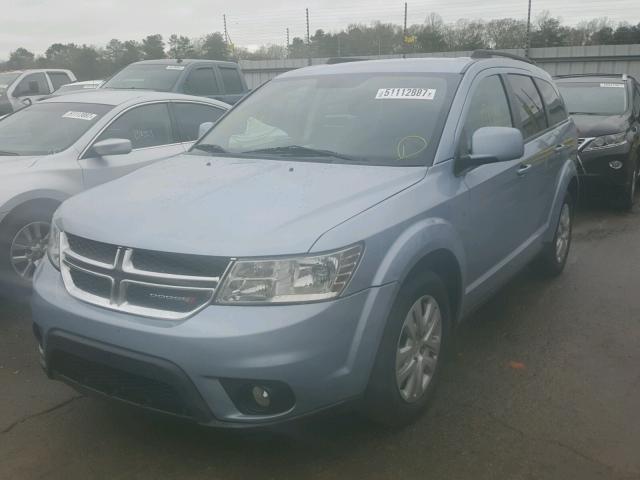 3C4PDDBG9DT622514 - 2013 DODGE JOURNEY SX BLUE photo 2