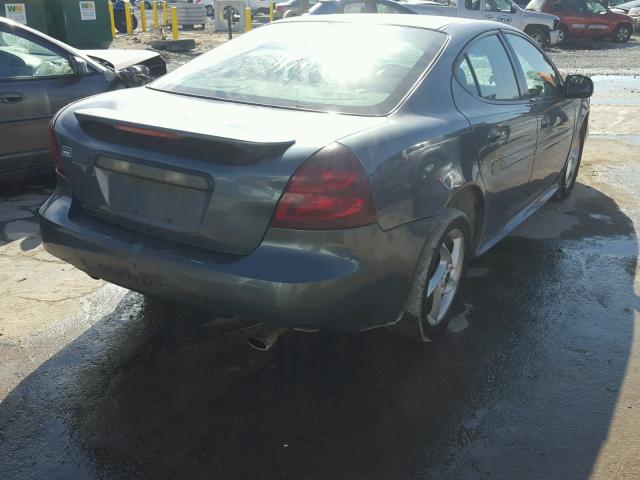 2G2WP552061304685 - 2006 PONTIAC GRAND PRIX TEAL photo 4