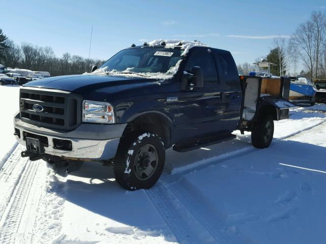 1FTSX215X5EC19231 - 2005 FORD F250 SUPER BLUE photo 2