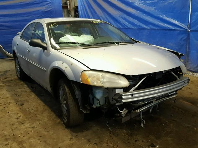 1C3AL56U21N720251 - 2001 CHRYSLER SEBRING LX SILVER photo 1