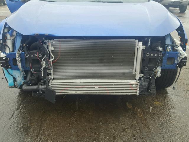 19XFC1F71GE019881 - 2016 HONDA CIVIC EXL BLUE photo 9