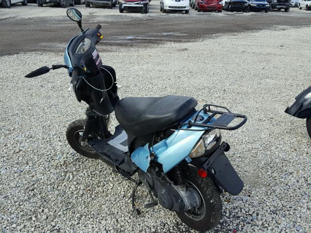 LEHTCB017GR000648 - 2016 RIYA SCOOTER BLUE photo 3