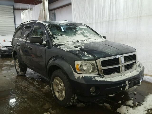 1D8HB38P09F715338 - 2009 DODGE DURANGO SE BLUE photo 1