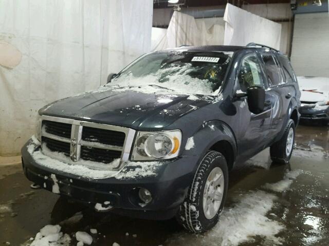 1D8HB38P09F715338 - 2009 DODGE DURANGO SE BLUE photo 2