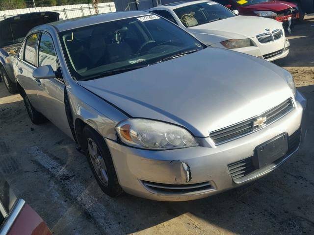 2G1WT55K489119852 - 2008 CHEVROLET IMPALA LT SILVER photo 1