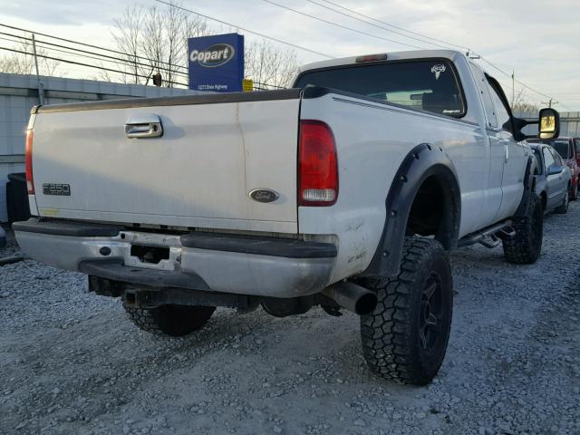 1FTSX21P47EB03561 - 2007 FORD F250 SUPER WHITE photo 4