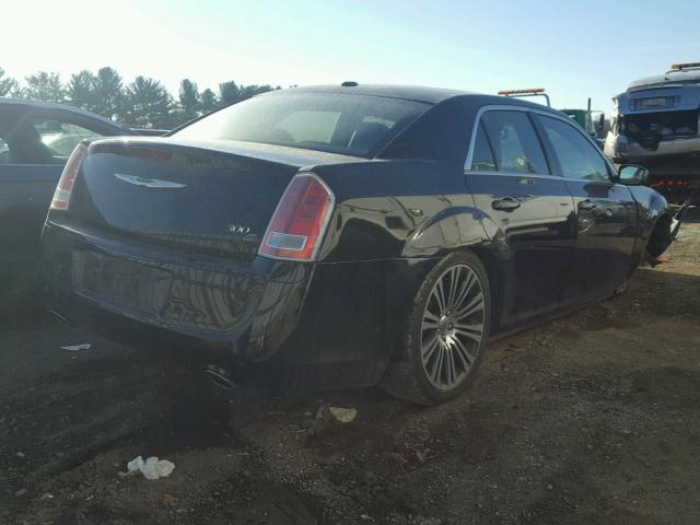 2C3CCABG0DH618722 - 2013 CHRYSLER 300 V6 BLACK photo 4