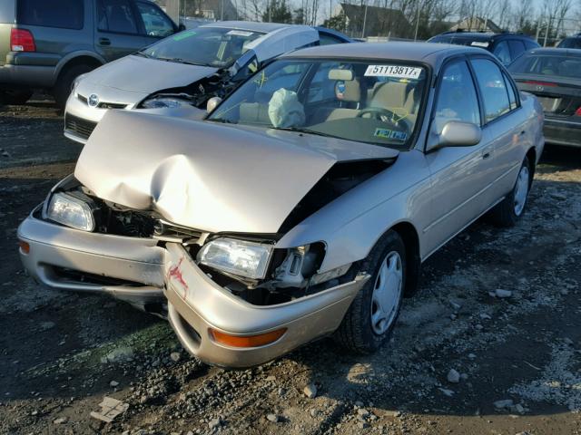 2T1BB02E5VC178804 - 1997 TOYOTA COROLLA DX BROWN photo 2