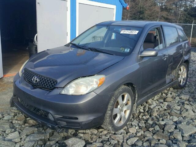 2T1KY32E04C786714 - 2004 TOYOTA COROLLA MA GRAY photo 2