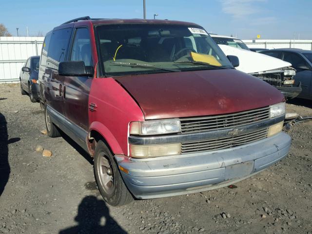 1GNDM19W1YB144604 - 2000 CHEVROLET ASTRO BURGUNDY photo 1