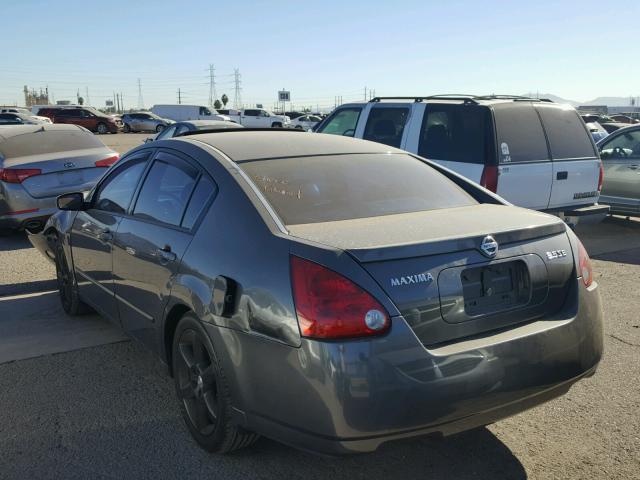 1N4BA41E85C846153 - 2005 NISSAN MAXIMA SE GRAY photo 3