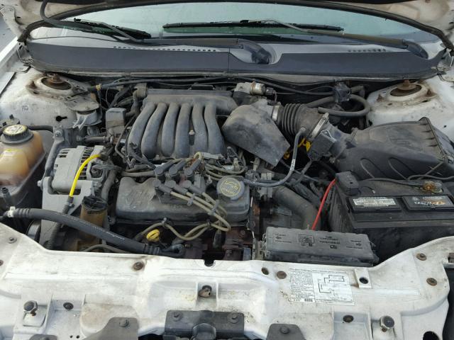 1FAFP52273A245402 - 2003 FORD TAURUS LX WHITE photo 7