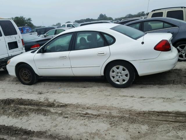 1FAFP52273A245402 - 2003 FORD TAURUS LX WHITE photo 9