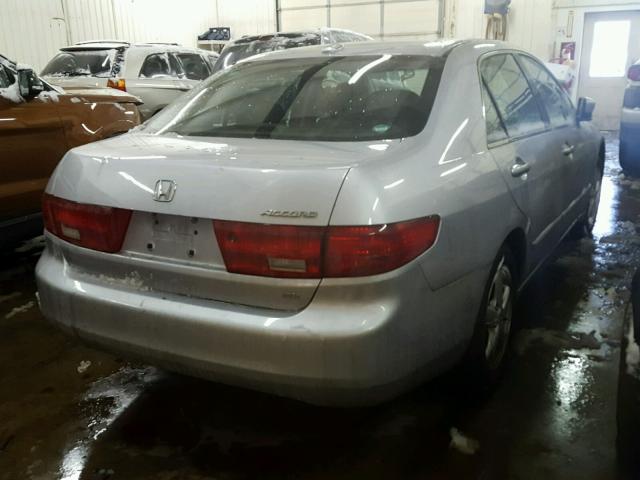 1HGCM56815A021437 - 2005 HONDA ACCORD EX SILVER photo 4