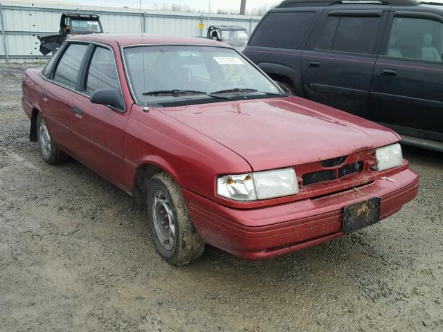 2FAPP36X1PB198277 - 1993 FORD TEMPO GL MAROON photo 1