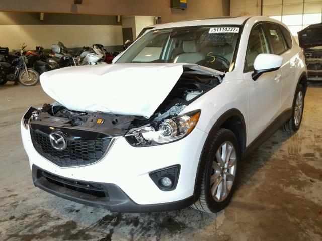 JM3KE4DY4E0422093 - 2014 MAZDA CX-5 GT WHITE photo 2