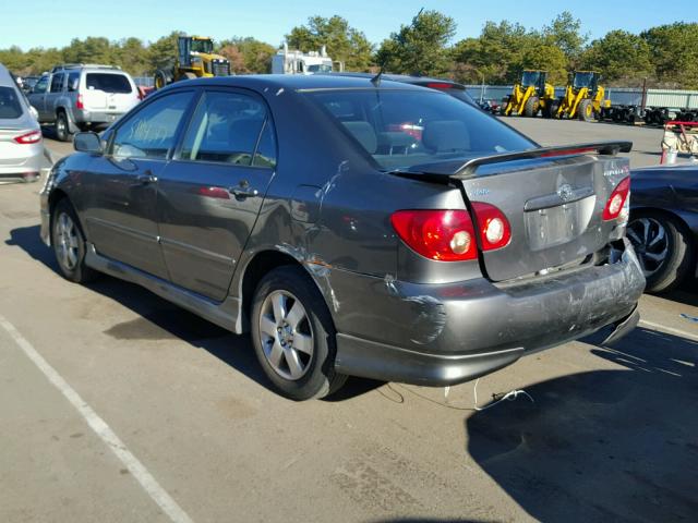 2T1BR32E05C352274 - 2005 TOYOTA COROLLA CE GRAY photo 3