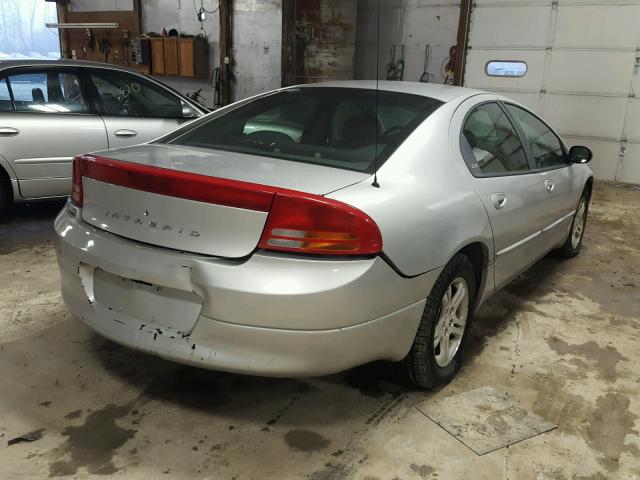 2B3HD56J5YH363293 - 2000 DODGE INTREPID E SILVER photo 4