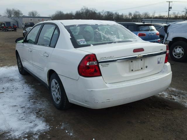 1G1ZS58F87F185339 - 2007 CHEVROLET MALIBU LS თეთრი ფოტო 3