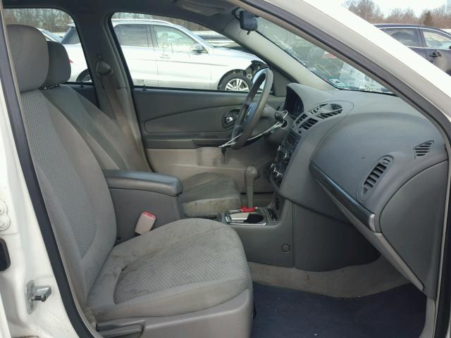 1G1ZS58F87F185339 - 2007 CHEVROLET MALIBU LS თეთრი ფოტო 5