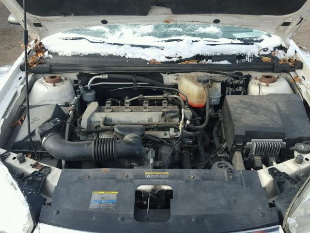 1G1ZS58F87F185339 - 2007 CHEVROLET MALIBU LS თეთრი ფოტო 7