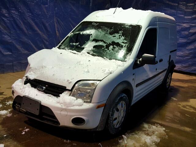 NM0LS7BN6DT168218 - 2013 FORD TRANSIT CO WHITE photo 2