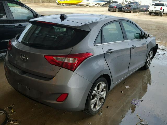 KMHD35LE7DU063720 - 2013 HYUNDAI ELANTRA GT GRAY photo 4