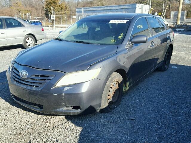 4T1BE46K77U134920 - 2007 TOYOTA CAMRY NEW CHARCOAL photo 2