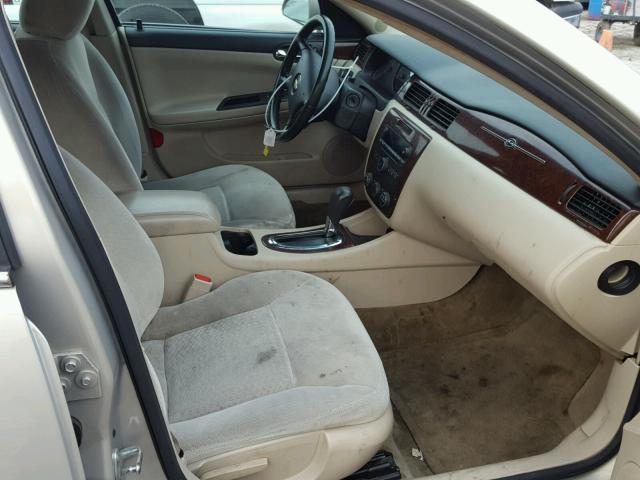 2G1WA5EK1B1256047 - 2011 CHEVROLET IMPALA LS TAN photo 5
