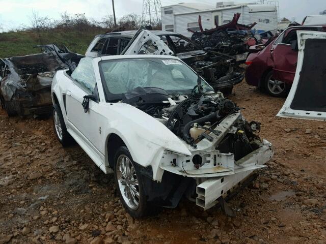 1FAFP44431F131504 - 2001 FORD MUSTANG WHITE photo 1