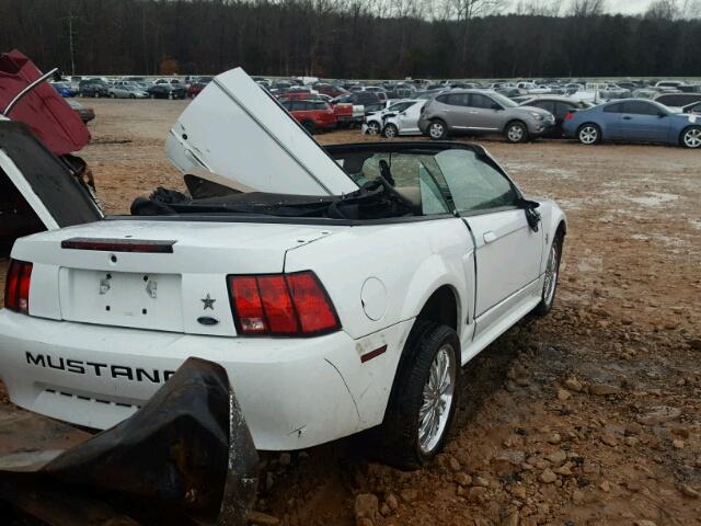 1FAFP44431F131504 - 2001 FORD MUSTANG WHITE photo 4