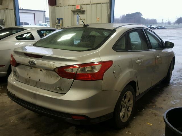 1FADP3F23EL367994 - 2014 FORD FOCUS SE SILVER photo 4